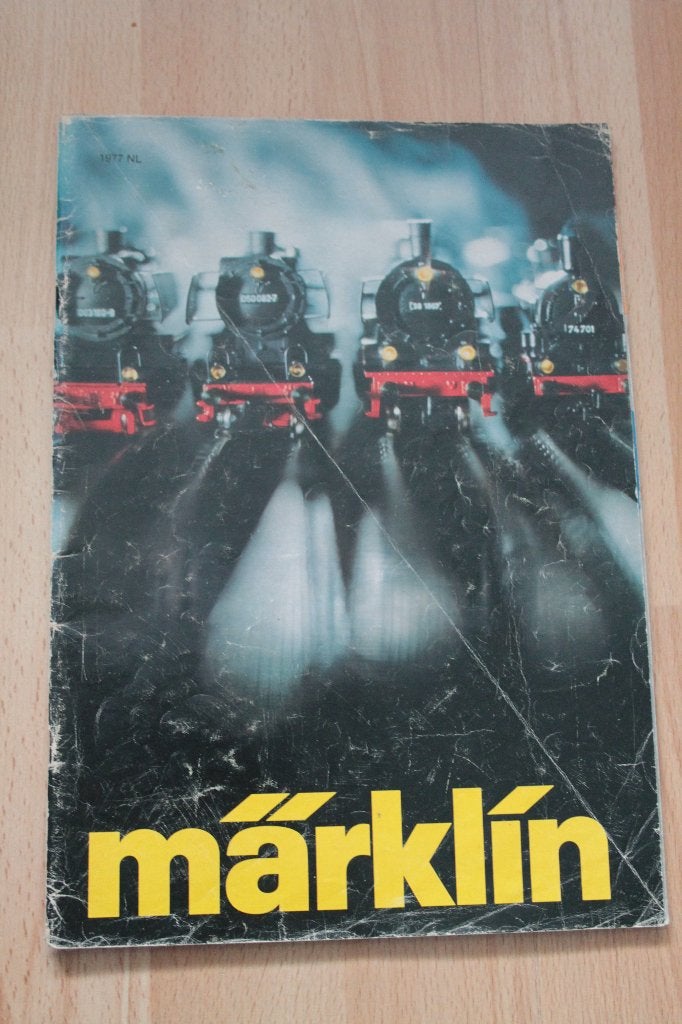 Marklin catalogus 1977, Wisselstroom, Gebruikt, Märklin, Boek, Tijdschrift of Catalogus