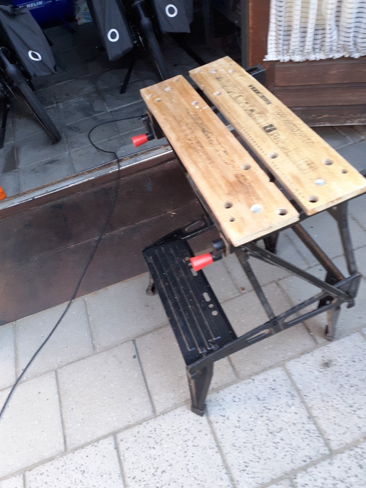 Black en decker workmate, Doe-het-zelf en Verbouw, Werkbanken, Ophalen, Gebruikt, Minder dan 70 cm