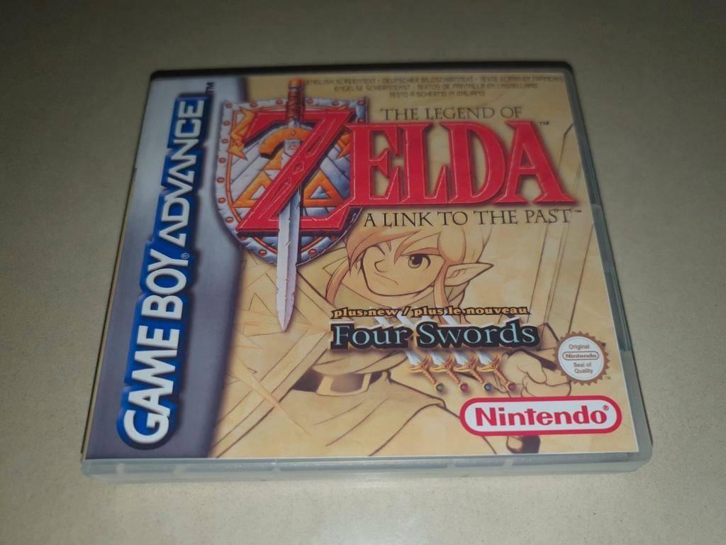 Zelda A Link to the Past Four Swords GBA Game Case, Avontuur en Actie, Verzenden, 1 speler, Zo goed als nieuw