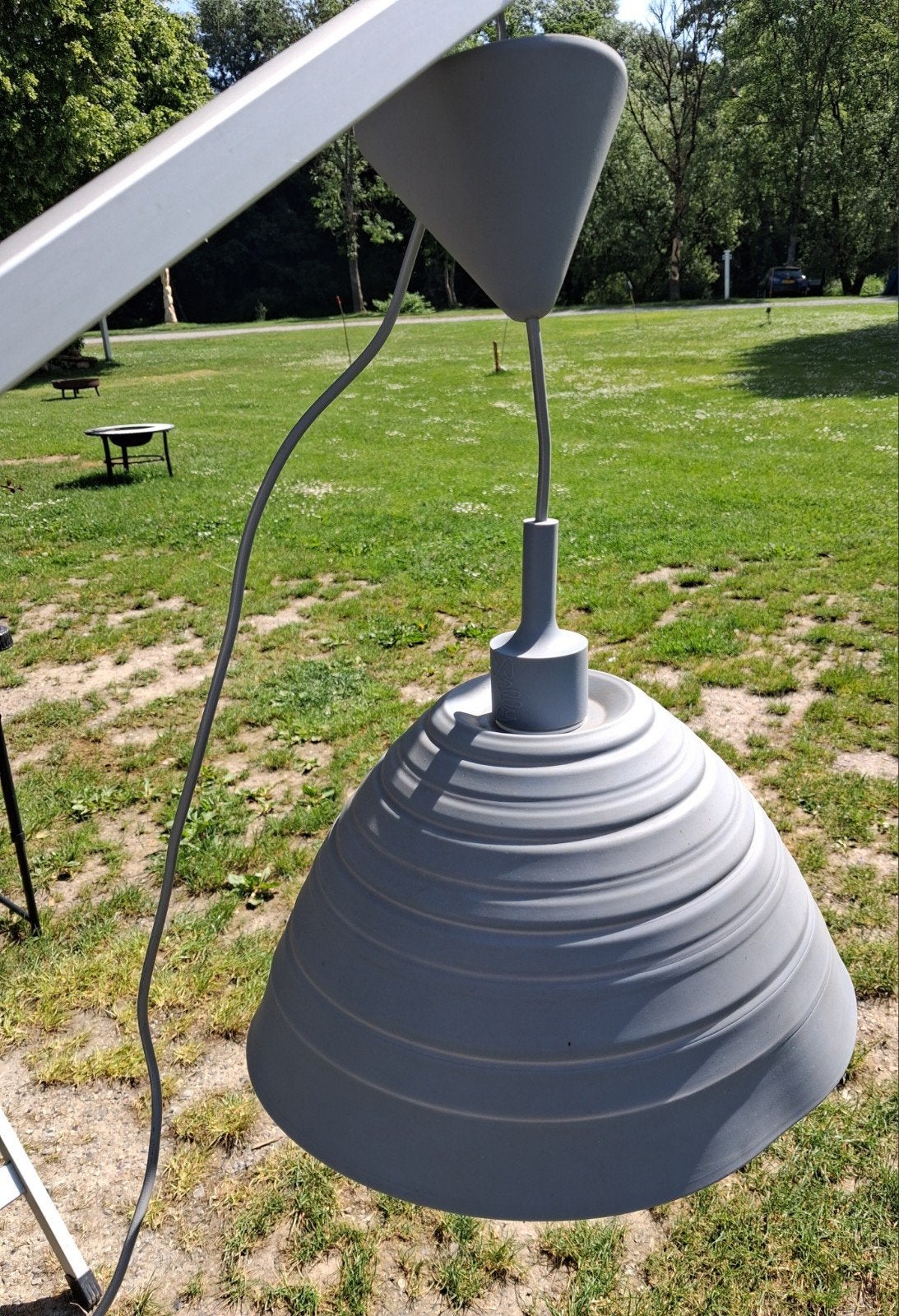 Silly hanglamp opvouwbaar Ranex - grijs, Ophalen of Verzenden, Gebruikt