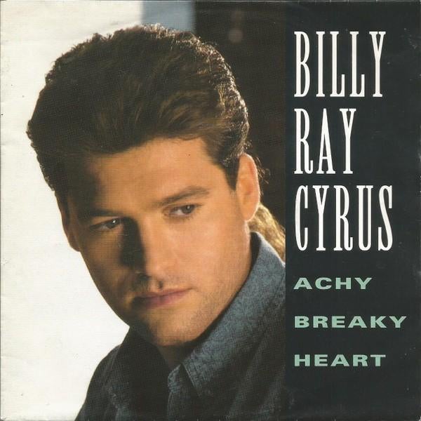 Billy Ray Cyrus - Achy Breaky Heart (Single), Cd's en Dvd's, Vinyl Singles, Gebruikt, 7 inch, Single, Ophalen of Verzenden