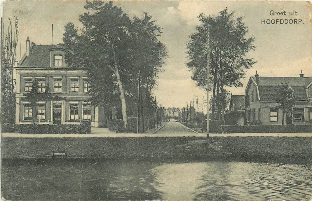 702-012-039 Hoofddorp, Verzenden, Voor 1920, Noord-Holland