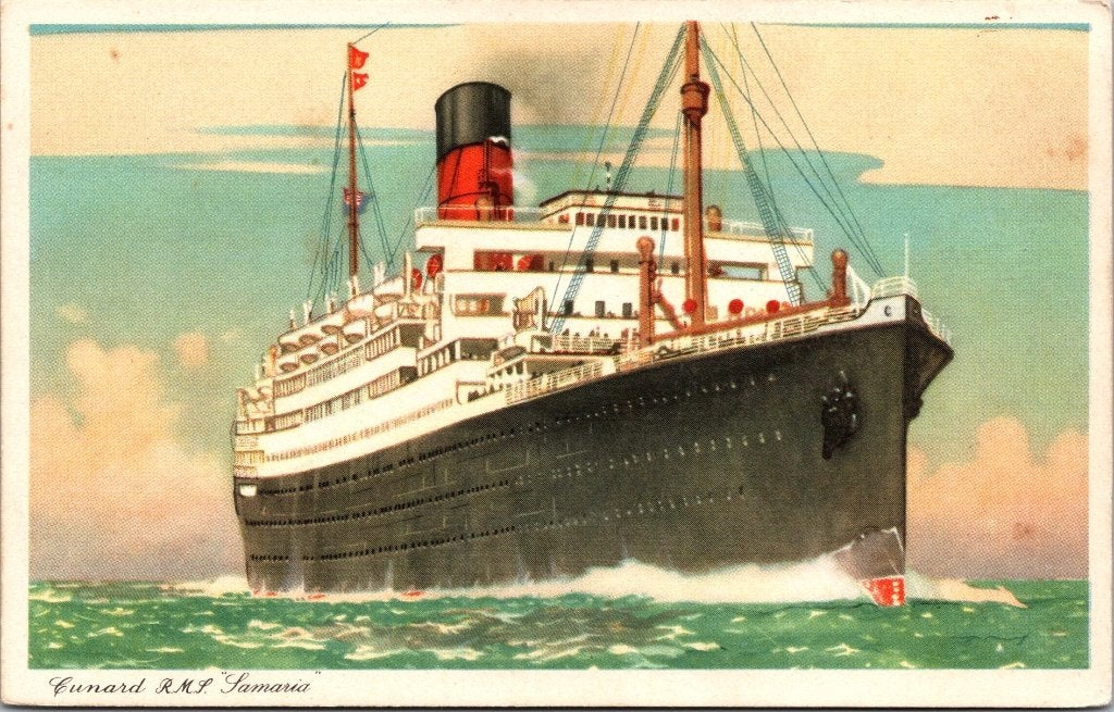 12 antieke ansichtkaarten - Postcard Stoom- en zeilschepen, Gebruikt, Kaart, Foto of Prent, Onbekend, Motorboot of Zeilboot