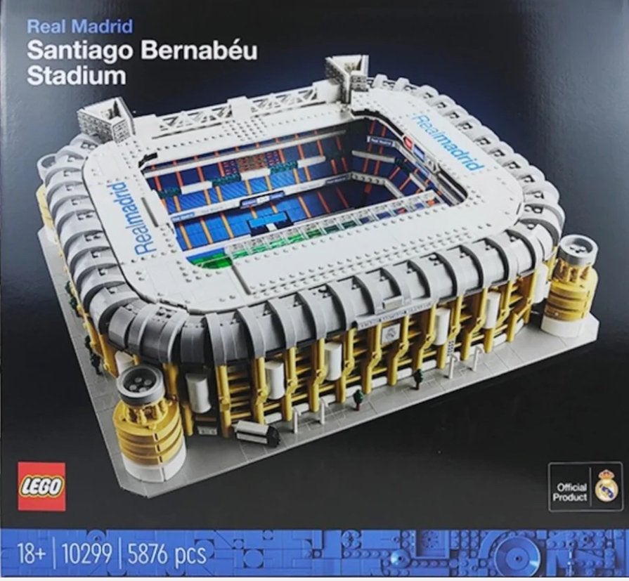 LEGO Real Madrid Santiago Bernabéu Stadion (10299) - Geseald, Ophalen, Nieuw, Overige merken