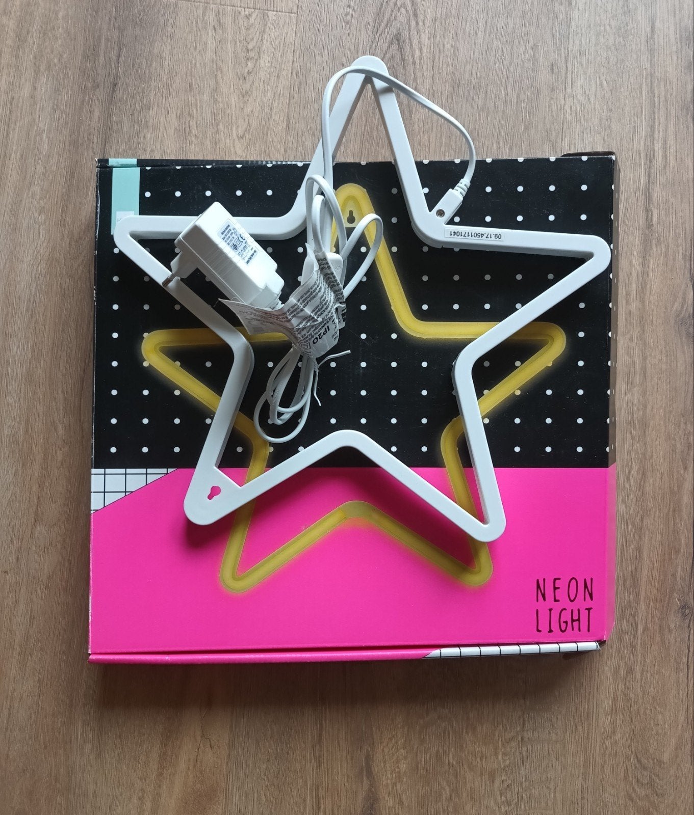 Neon Ster LED Lamp - Geel Licht HEMA, Overige merken, Kunststof, Geel, Overige fittingen