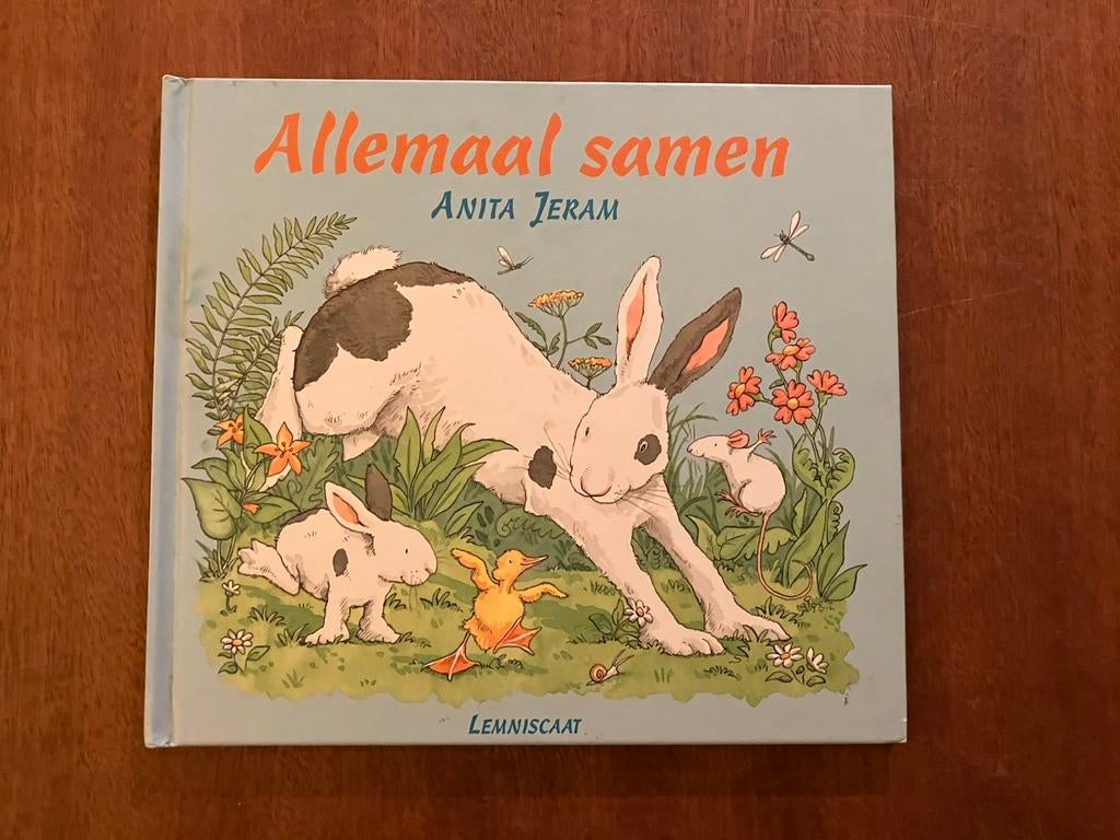 Lemniscaat • allemaal samen • anita jeram, Boeken, Ophalen of Verzenden, Zo goed als nieuw