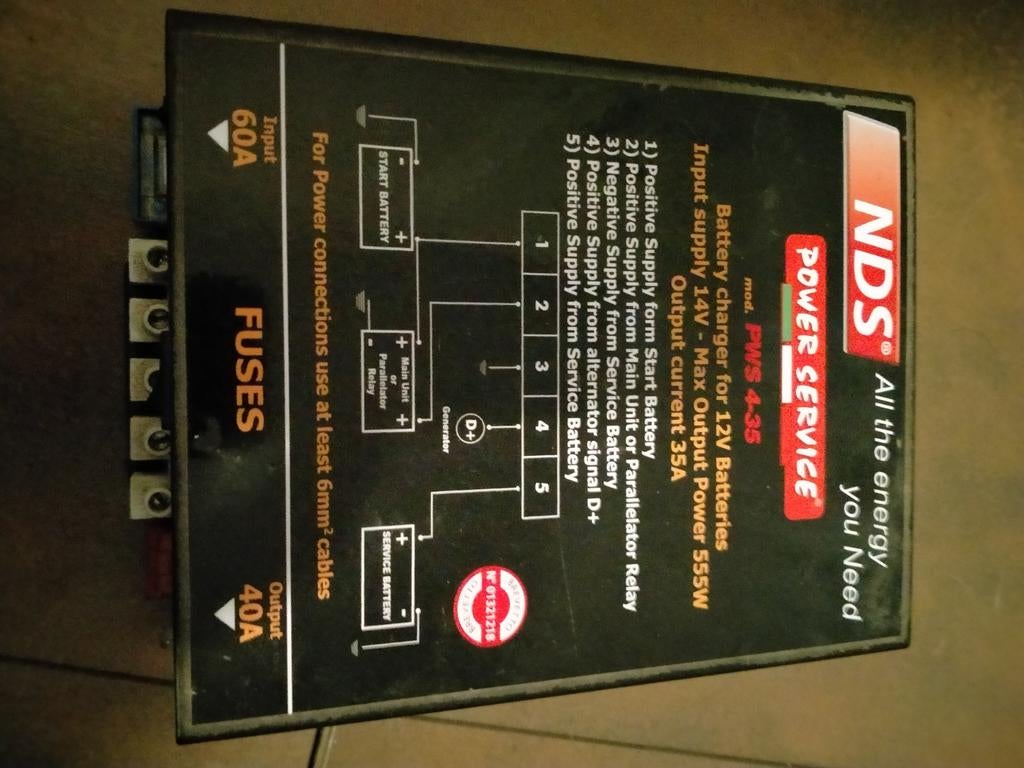 NDS acculader dc-dc, Ophalen of Verzenden