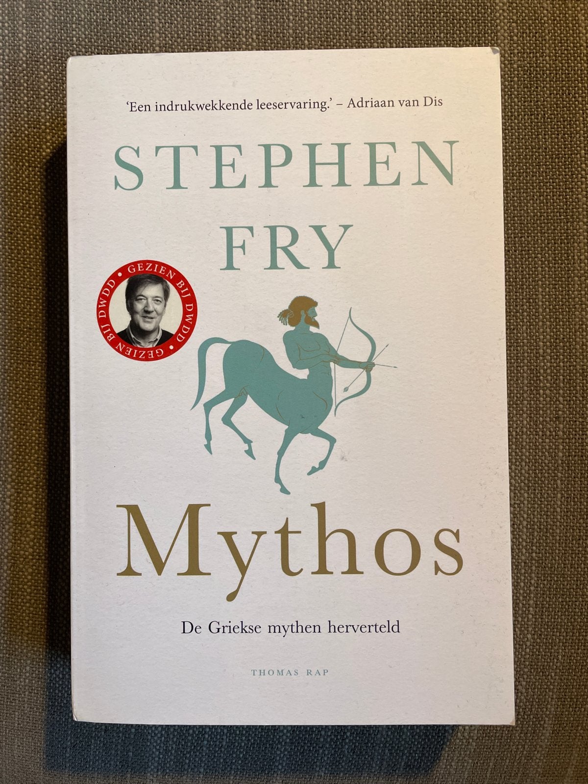 Stephen Fry - Mythos, Ophalen of Verzenden, Zo goed als nieuw, Stephen Fry