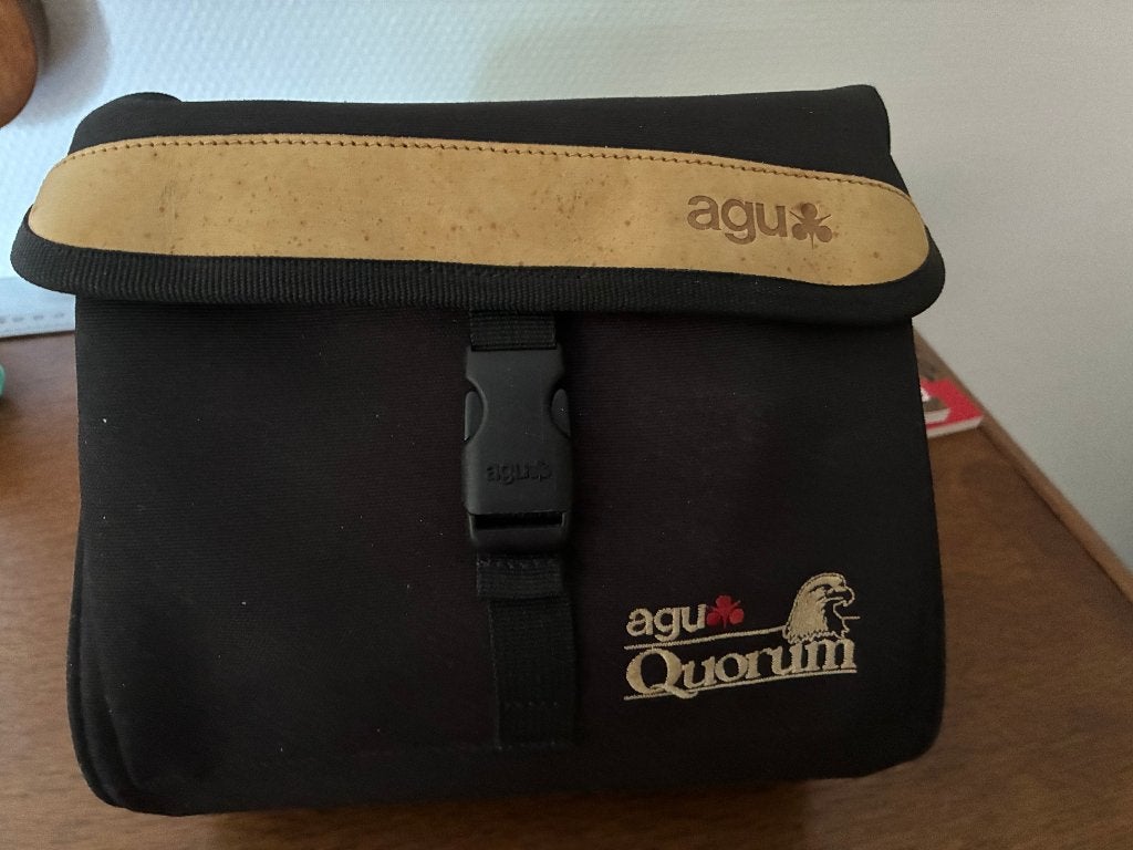 Stuurtas Agu Quorum, Ophalen, Zo goed als nieuw, AGU FIETSTAS