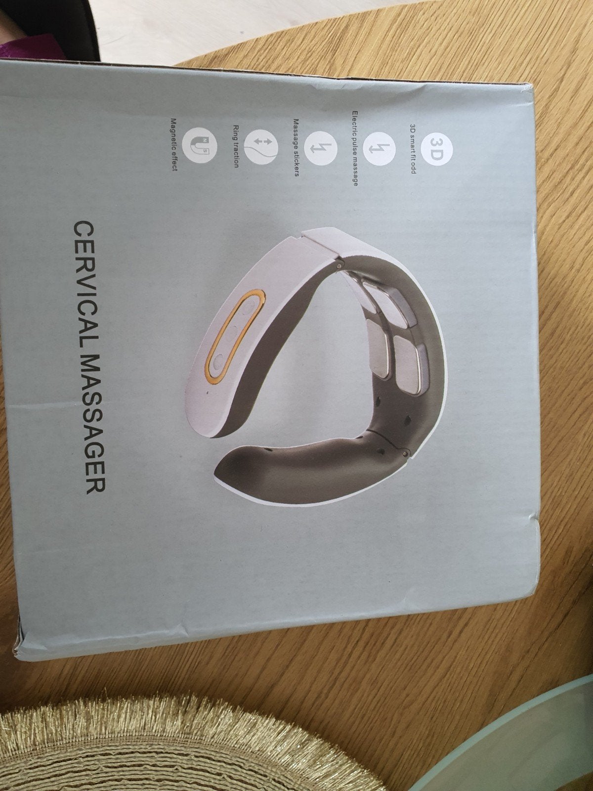 Nek Massager met Elektrische Puls en Warmtefunctie, Verzenden