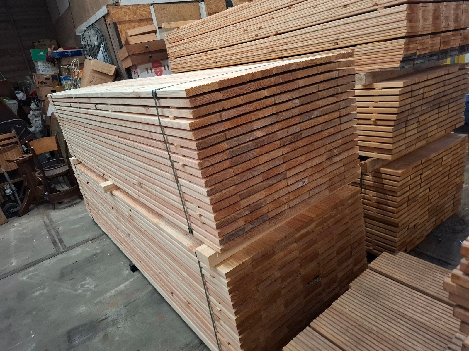 Douglas vlonderplanken 3 meter bezorgen mogelijk, Ophalen, Nieuw, 250 cm of meer, Planken