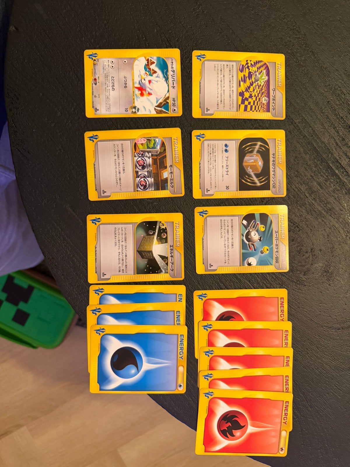 Zeldzame Pokémon VS Series 2001 – Japanse Vintage Kaarten, Ophalen of Verzenden, Zo goed als nieuw, Meerdere kaarten