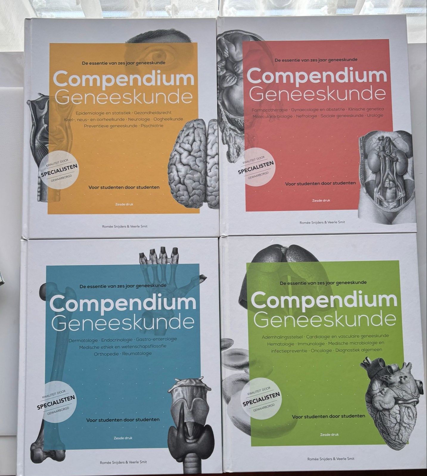 Compendium Geneeskunde - De essentie van zes jaar geneeskund, Ophalen of Verzenden, Beta, Zo goed als nieuw, WO