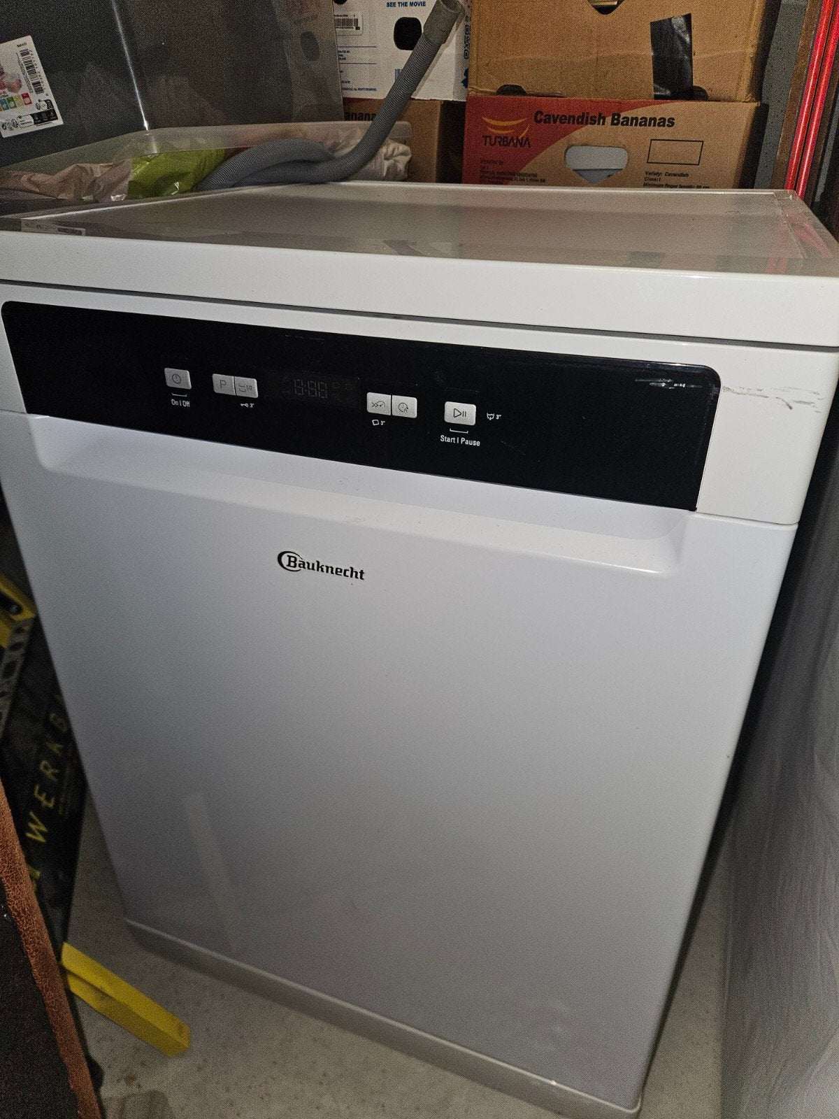 Bauknecht vaatwasser, Witgoed en Apparatuur, Vaatwasmachines, Ophalen, Gebruikt, 85 tot 90 cm
