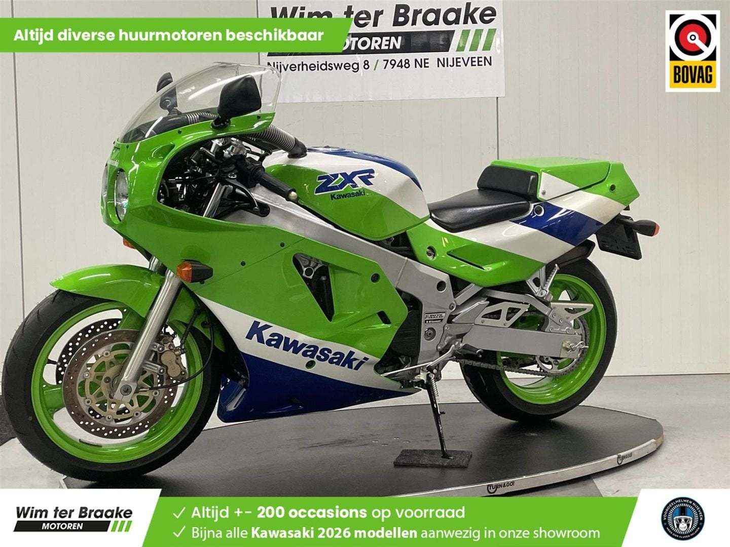 KAWASAKI ZXR 750 (bj 1990), Motoren, Motoren | Kawasaki, Kawasaki, 4 cilinders, Motorrijbewijs A, Bedrijf