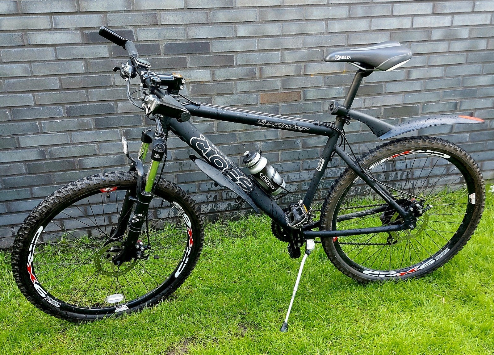 Nette mountainbike MTB Sprinter Cross zwart framemaat 48, Gebruikt, Hardtail, Heren, 45 tot 49 cm