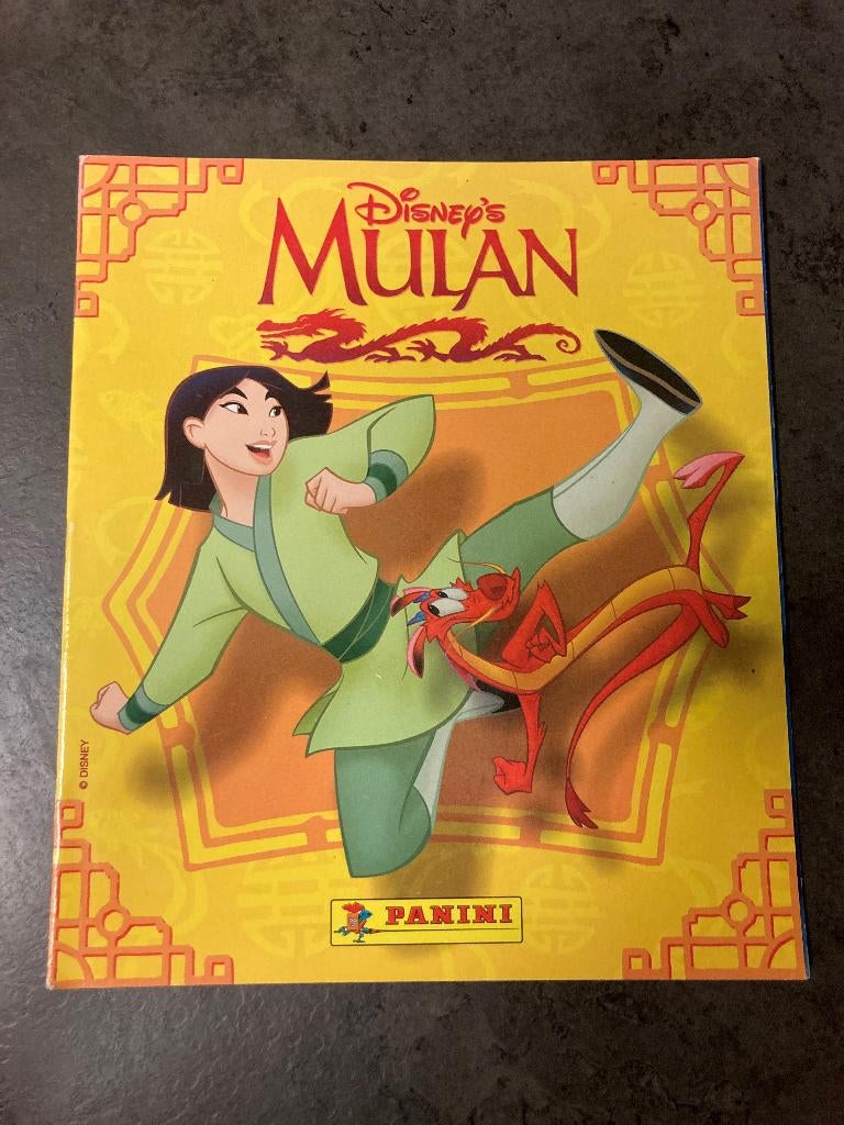 Panini - Disney - Mulan - stickers voor album, Verzamelen, Ophalen of Verzenden, Nieuw