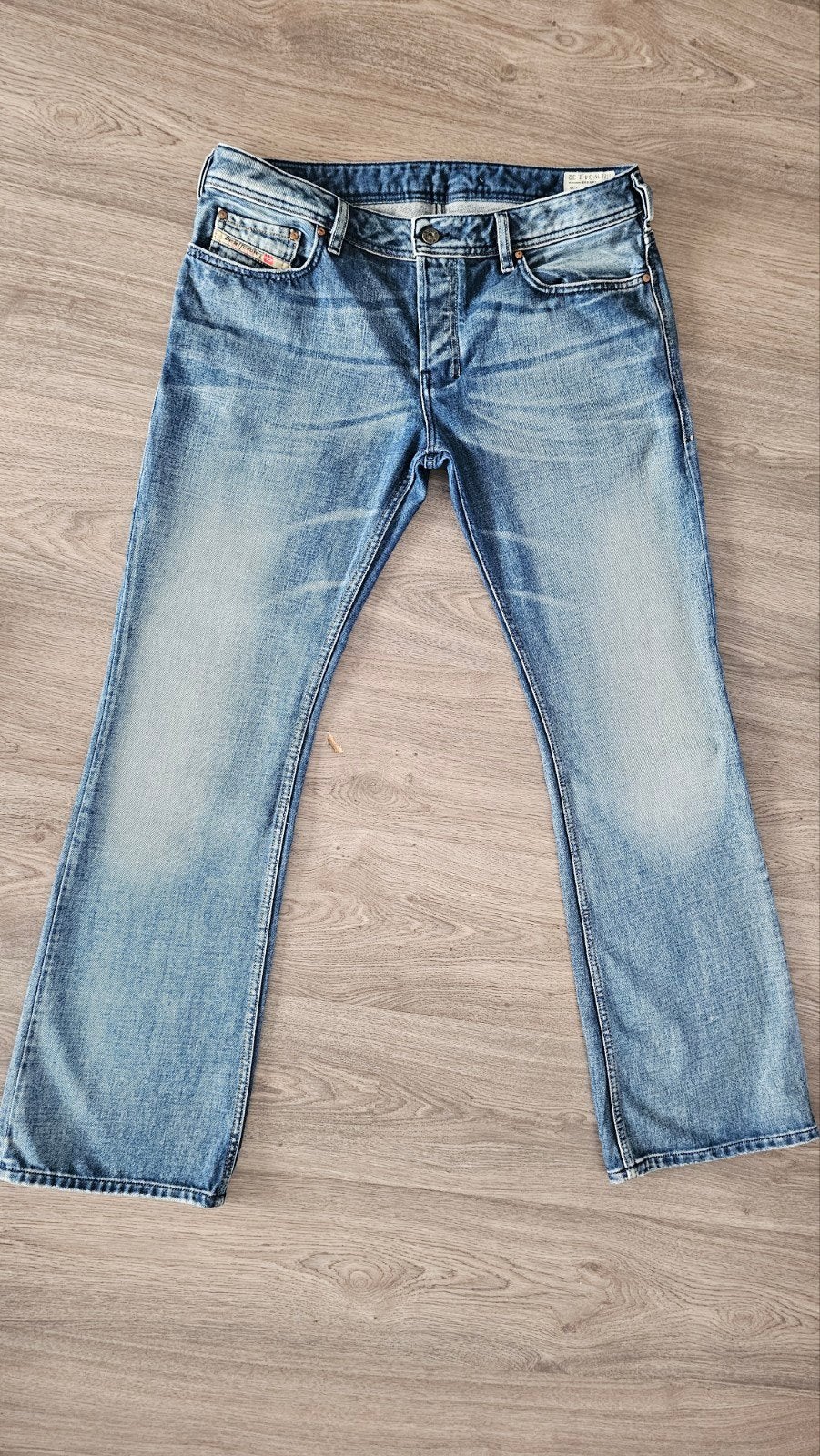 Diesel * ZATHAN * BOOTCUT * W34 L32 * 34x32 #D3757, Kleding | Heren, Spijkerbroeken en Jeans, Diesel, Blauw, Diesel, Ophalen of Verzenden