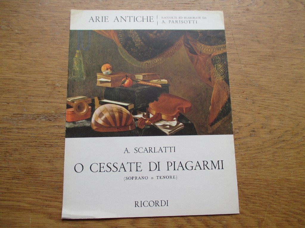 Scarlatti - o cessate di piagarmi, Muziek en Instrumenten, Ophalen of Verzenden, Zo goed als nieuw, Artiest of Componist, Klassiek