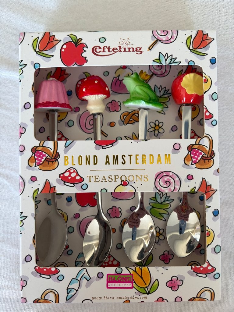 Blond Amsterdam Efteling lepels/ theelepels nieuw, Overige materialen, Overige typen, Nieuw, Ophalen of Verzenden