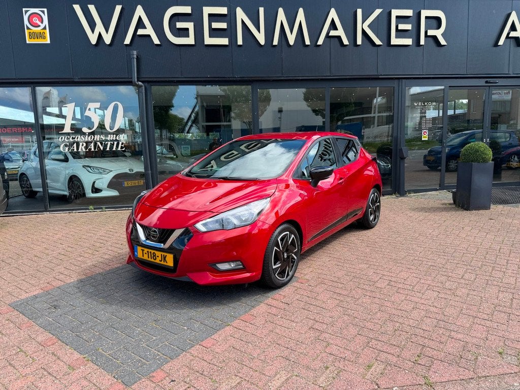 Nissan Micra 1.0 IG-T N-Design Clima|Cruise|Carplay|Org Km's, Auto's, Nissan, Voorwielaandrijving, 12 maanden, Stof, Handgeschakeld
