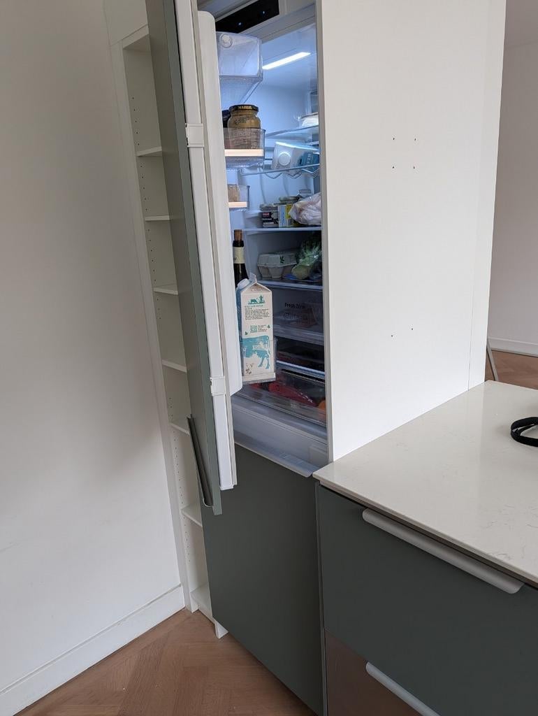 Samsung BRB260035WW inbouw koelkast met vriesvak, Ophalen, 150 tot 200 liter, Gebruikt, 160 cm of meer