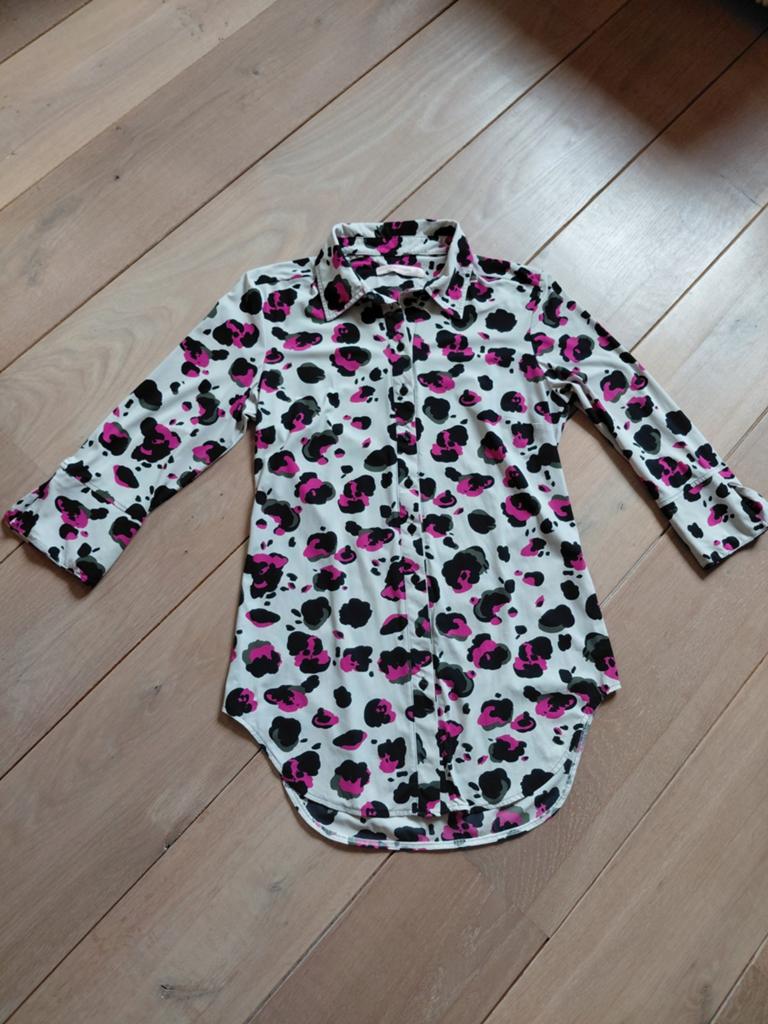 Nette travelstof STUDIO ANNELOES dames blouse mt S, Overige kleuren, Ophalen of Verzenden, Maat 36 (S), Gedragen