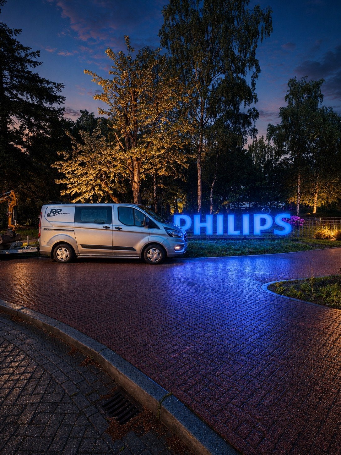 Stalling gezocht voor minigraver (2,5 ton) met aanhanger