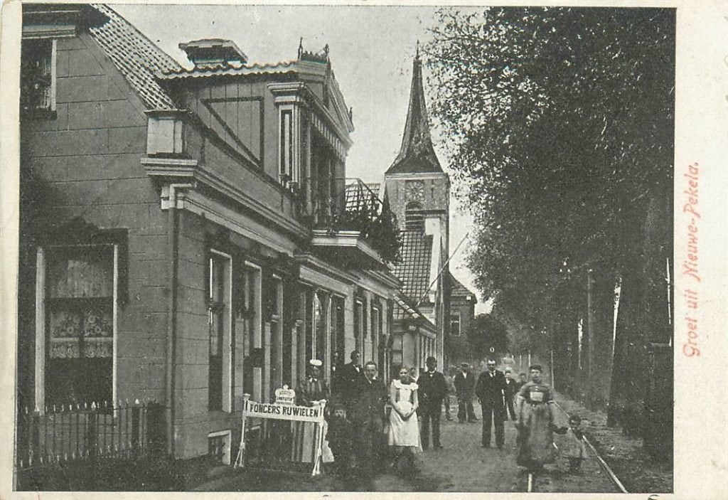 701-248-019 Nieuwe Pekela, Verzamelen, Ansichtkaarten | Nederland, Verzenden, Voor 1920, Groningen