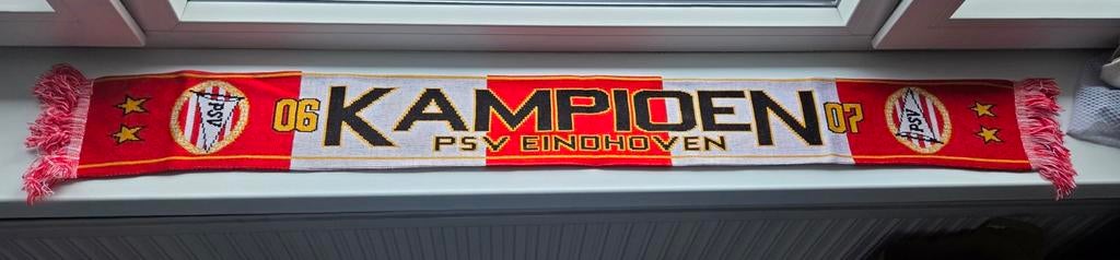 PSV Kampioen sjaal 2006-2007, Ophalen of Verzenden, Zo goed als nieuw, PSV, Vaantje of Sjaal