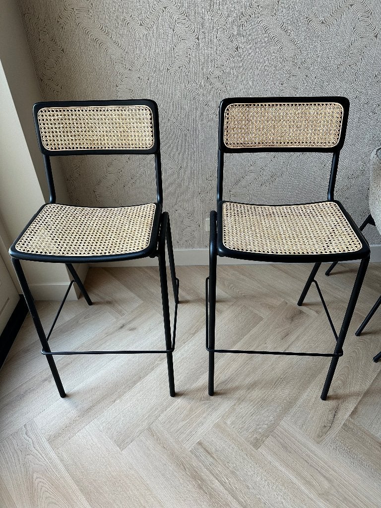 Zuiver Jort barkruk 77,5cm, Huis en Inrichting, Barkrukken, Ophalen, Metaal, 60 tot 90 cm, Zo goed als nieuw