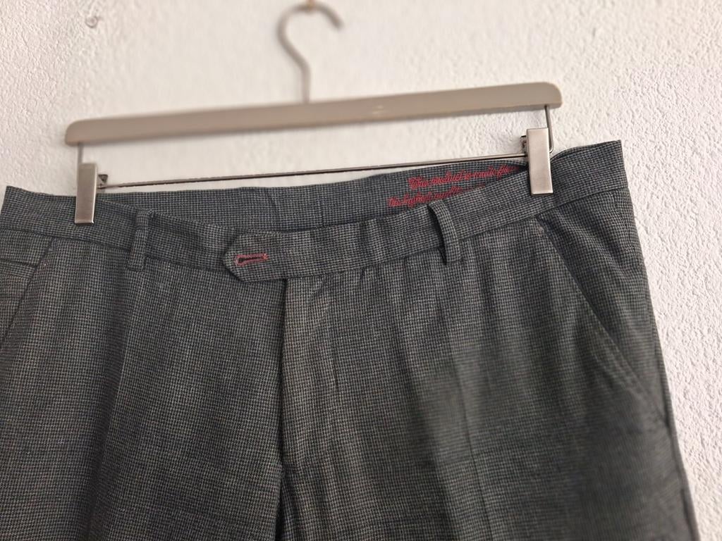 Zilton pantalon maat 54, grijs met subtiel patroon, Maat 52/54 (L), Ophalen of Verzenden, Zo goed als nieuw, Grijs