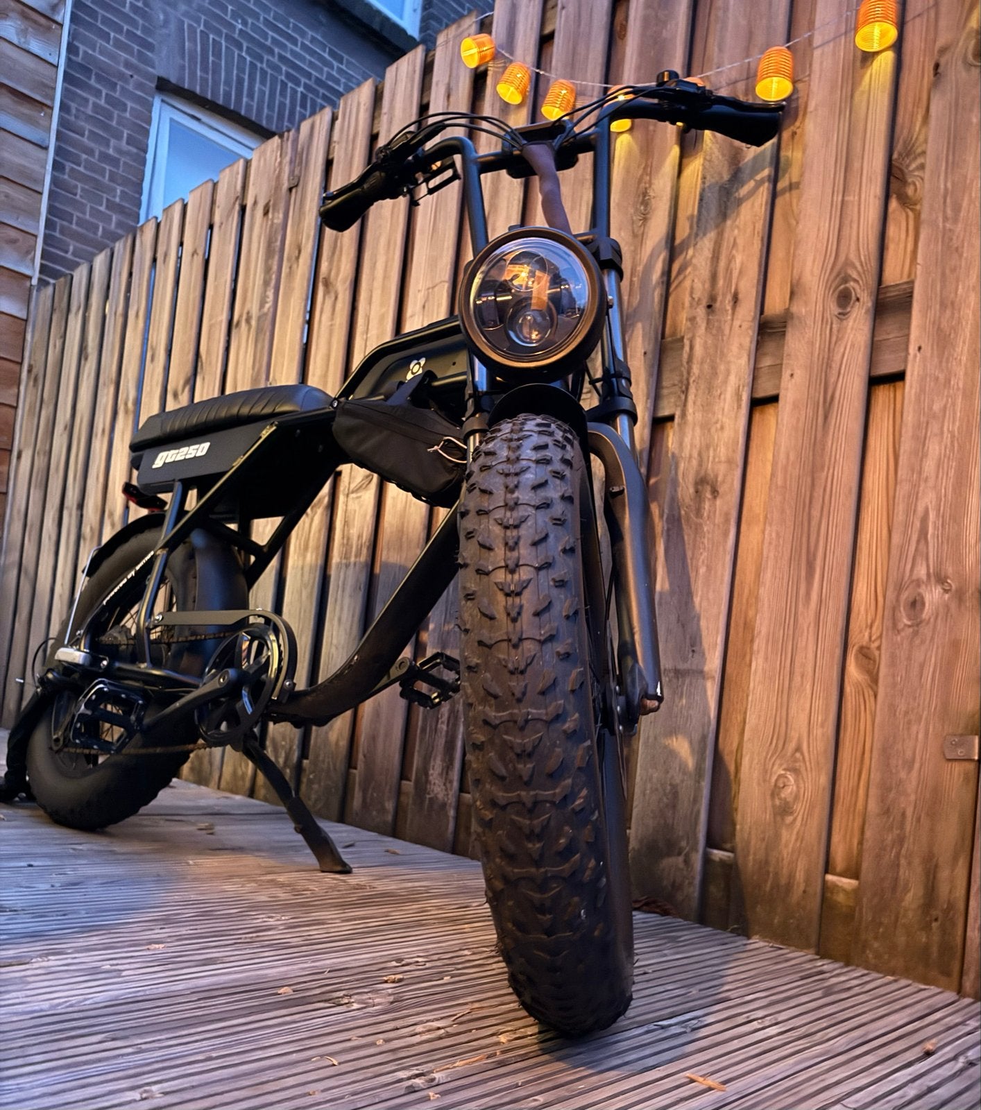 AGM GT250 Fatbike, Gebruikt, 59 cm of meer, 50 km per accu of meer, Ophalen