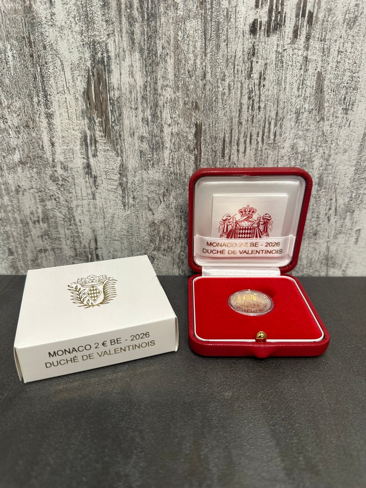 Monaco 2 Euro BE 2026 – Duché de Valentinois, Ophalen of Verzenden, Monaco, 2 euro