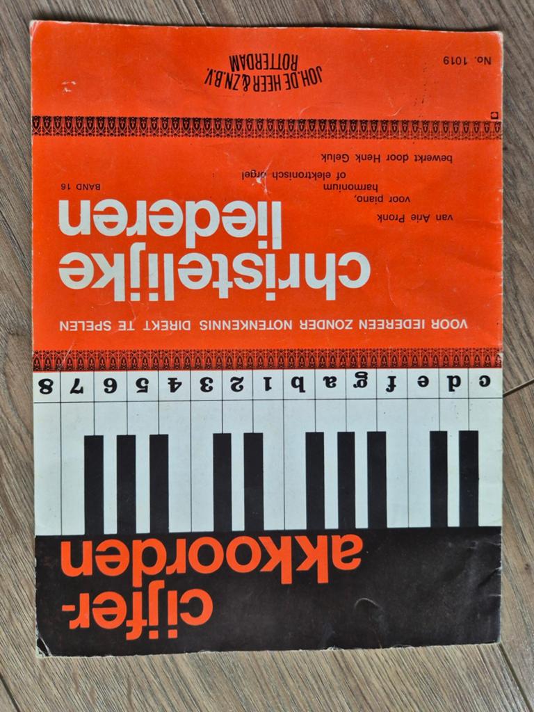 Christelijke Cijfer-Akkoorden Liederen Band 16, Ophalen of Verzenden