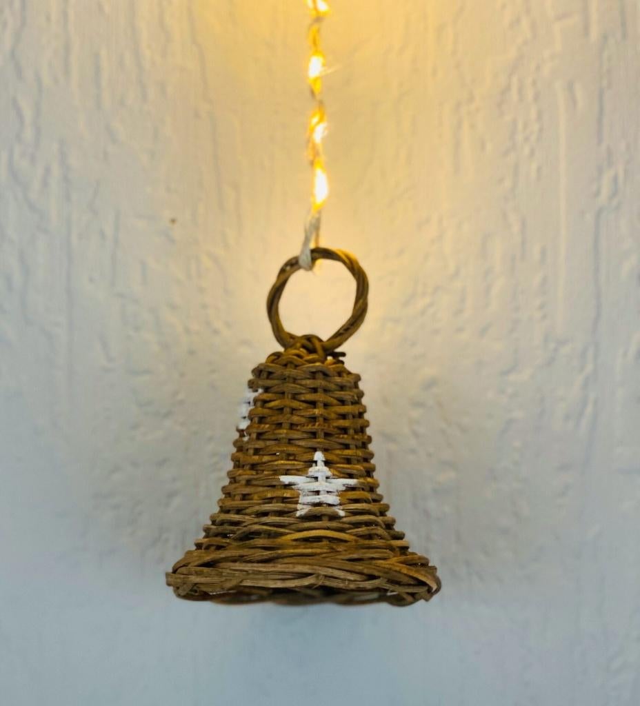 Rotan kerstklokjes (5 stuks), Diversen, Kerst, Ophalen, Nieuw