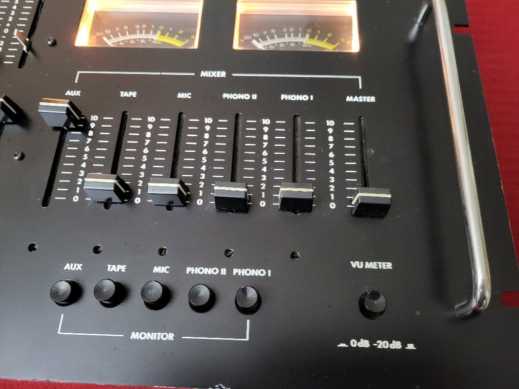 Vintage Mixer Equalizer WB - MPX-3000A, Audio, Tv en Foto, Ophalen, Gebruikt, Audio