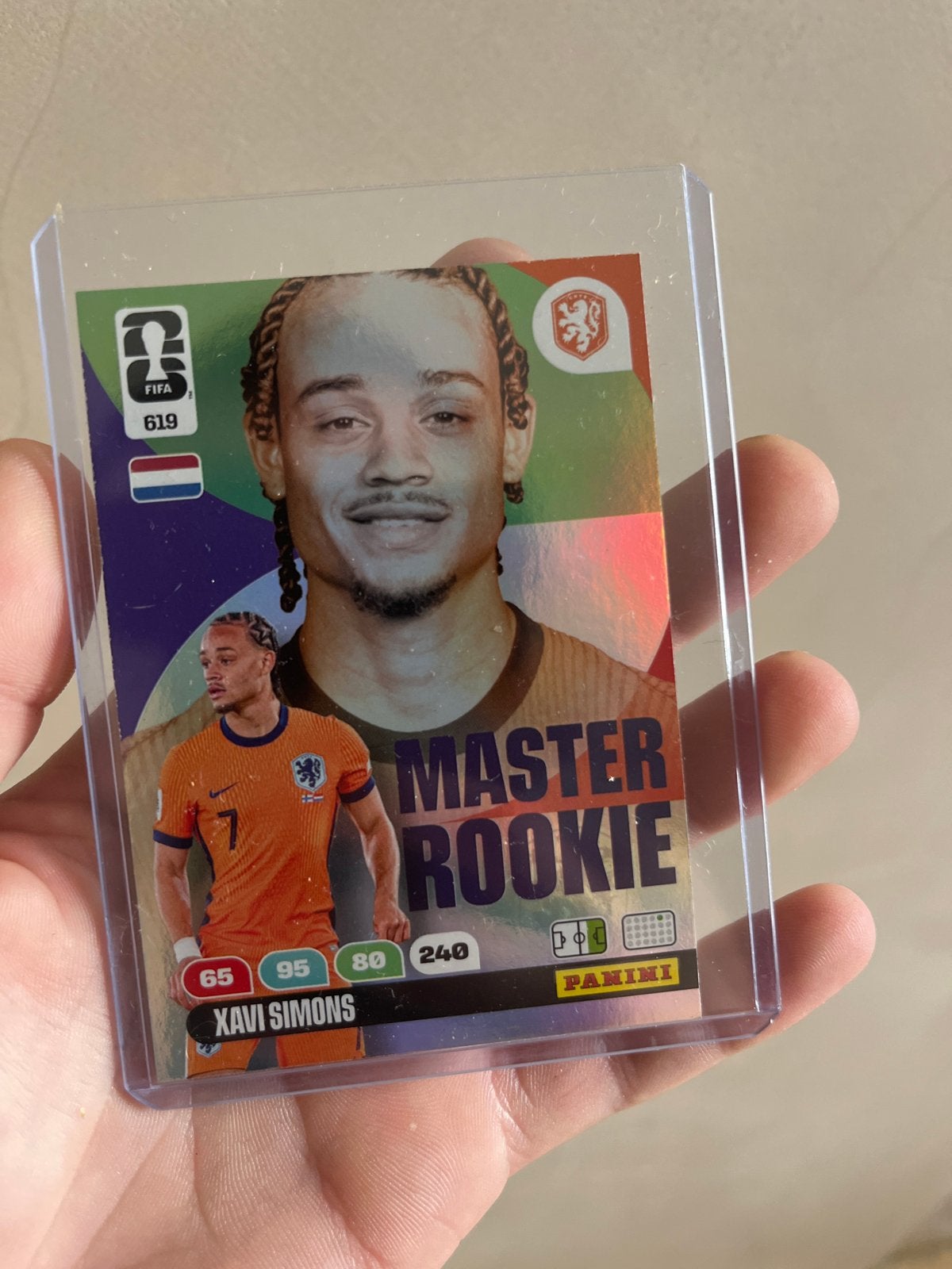 Xavi Simons Master Rookie FIFA World Cup 2026 Adrenalyn, Verzamelen, Ophalen of Verzenden, Zo goed als nieuw, Overige binnenlandse clubs