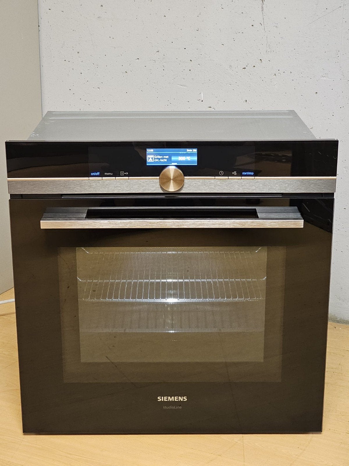 Luxe Siemens (studio-line) inbouw combi magnetron/combi oven, Witgoed en Apparatuur, Ovens, Ophalen, Zo goed als nieuw, Oven met grill