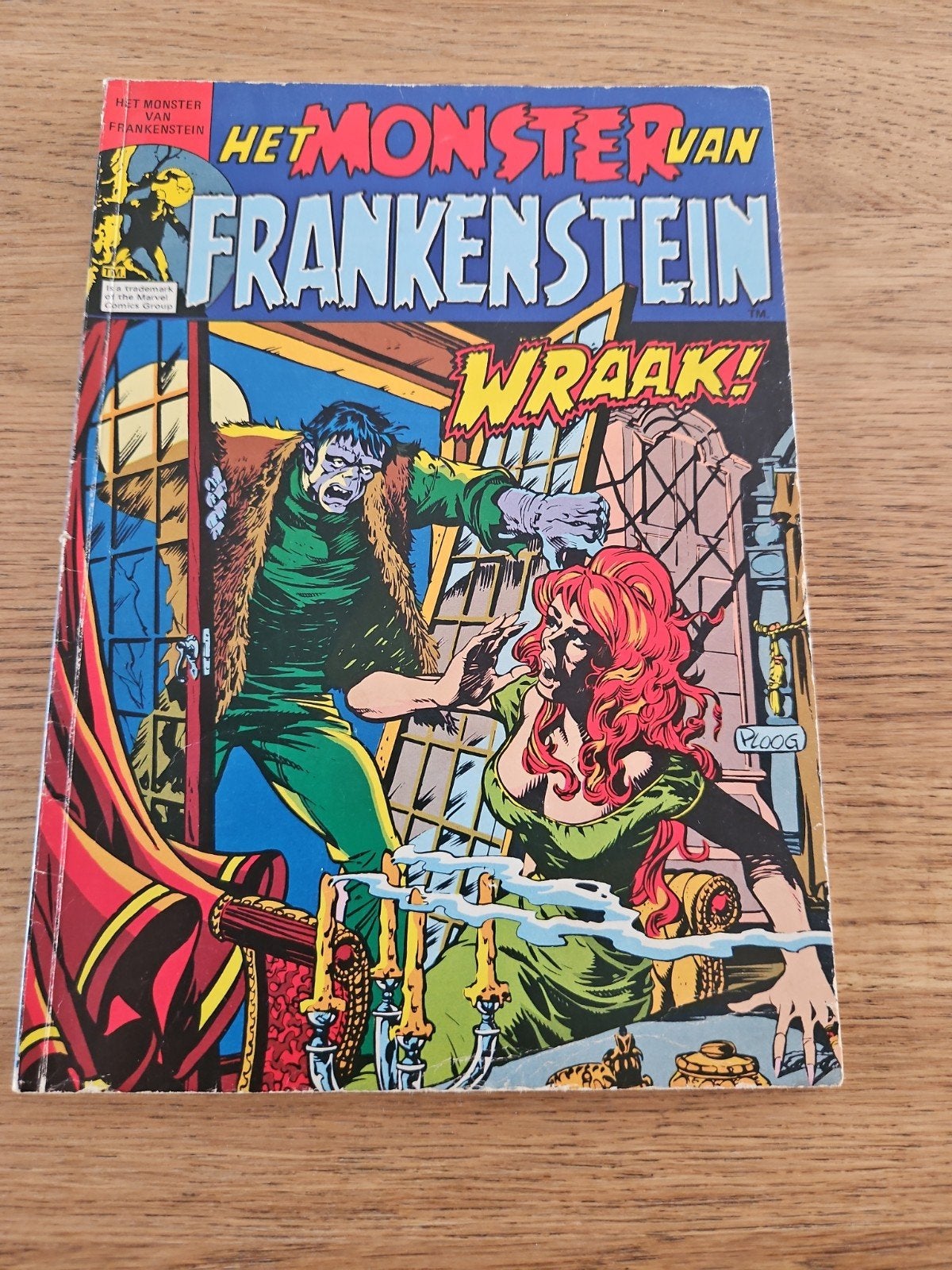 Het Monster van Frankenstein – Wraak!, Eén stripboek, Ophalen of Verzenden, Gelezen
