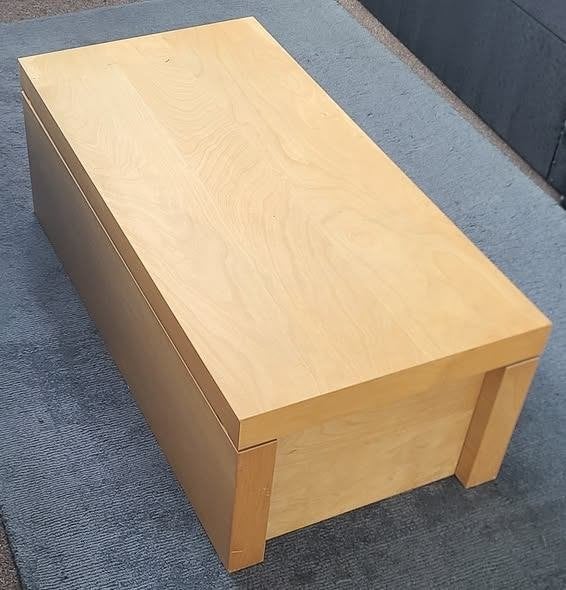 Vintage IKEA MALM Opbergkist / kist met uniek schuifdeksel, Ophalen, Minder dan 50 cm, Gebruikt, 50 tot 100 cm
