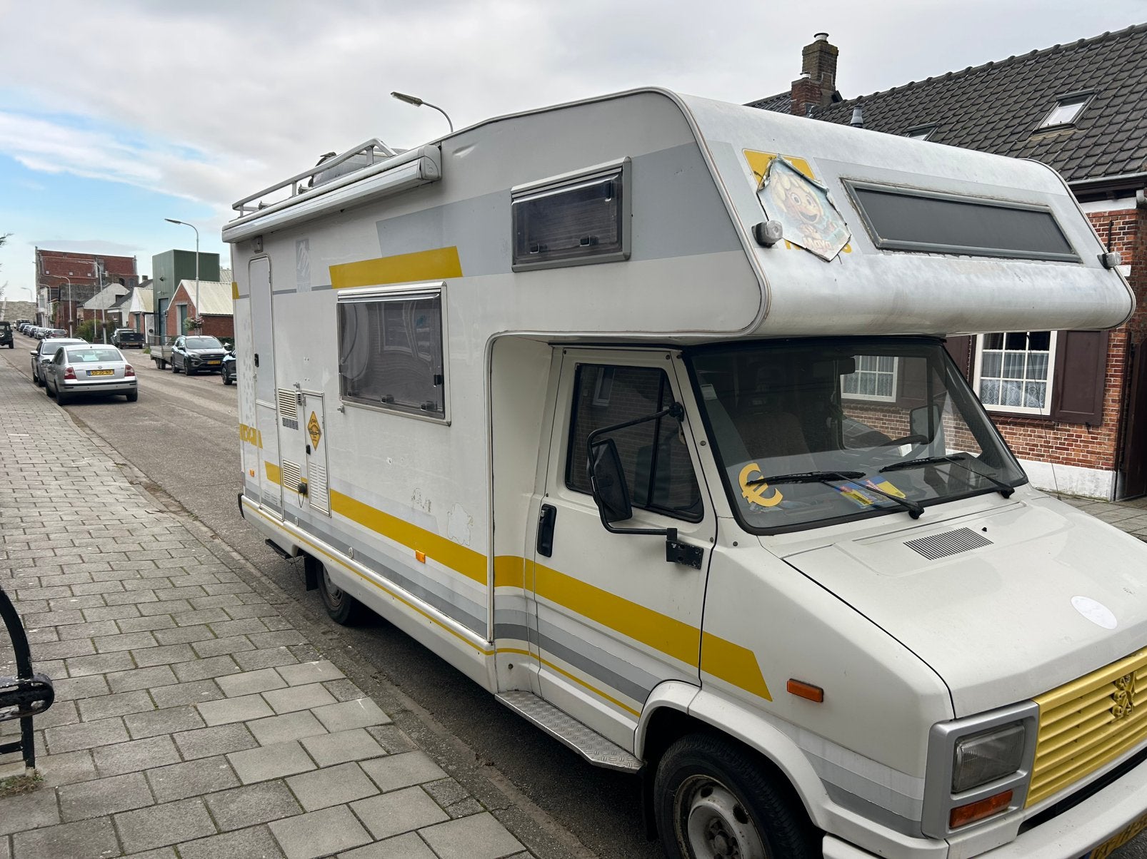 Peugeot J5 Knaus Traveller 1989, Caravans en Kamperen, Alkoof, Ringverwarming, 6 tot 7 meter, Particulier