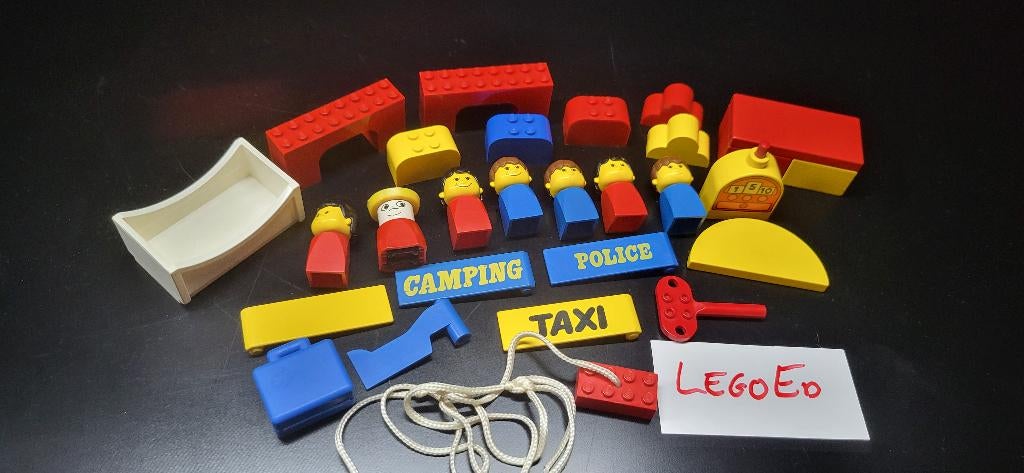 Diverse onderdelen Oude Lego Duplo, Ophalen of Verzenden, Gebruikt, Losse stenen, Duplo