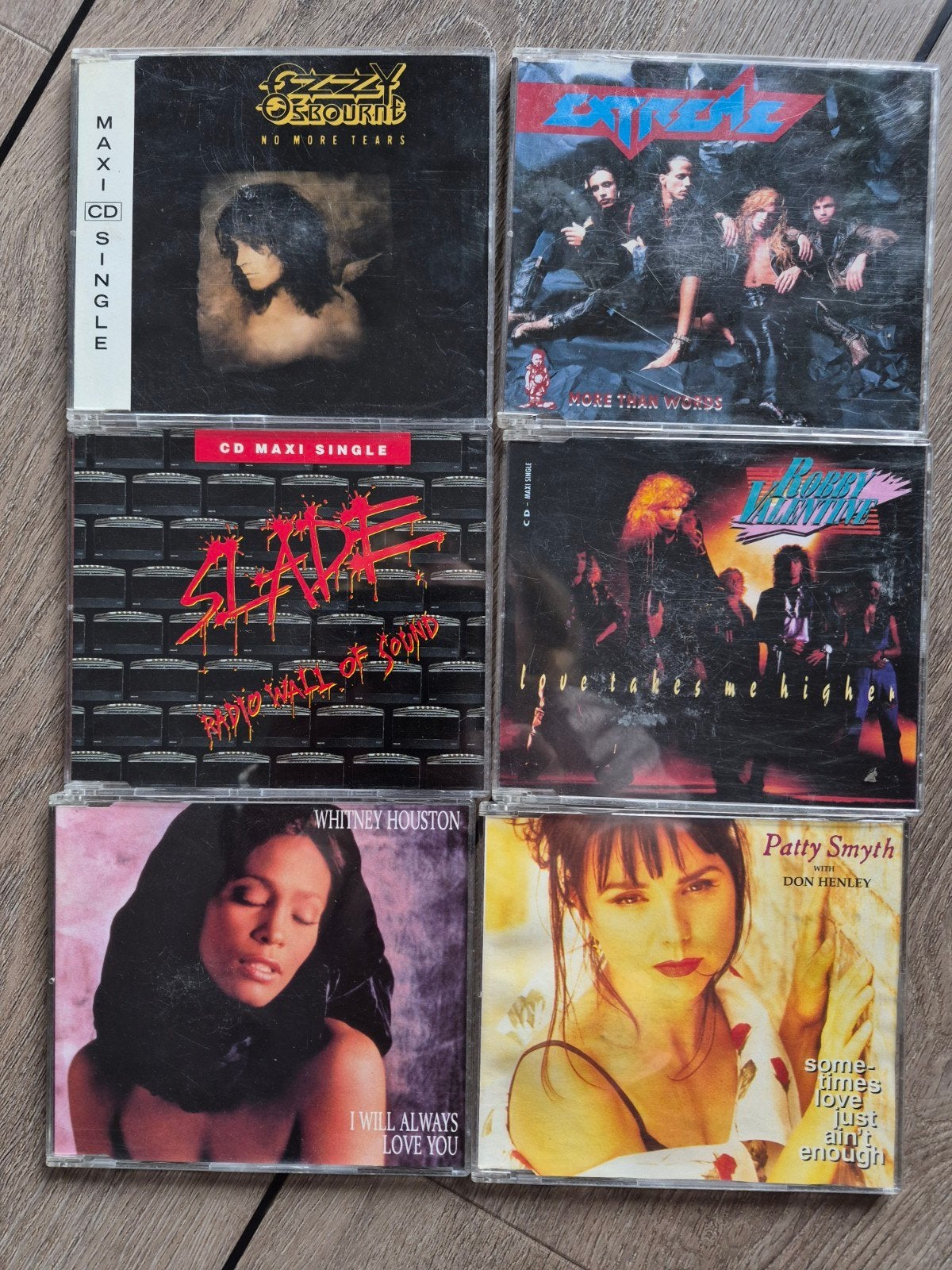 Diverse CD Singles: Ozzy Osbourne, Extreme, Whitney Houston, Cd's en Dvd's, Cd Singles, Ophalen of Verzenden, Gebruikt, Rock en Metal