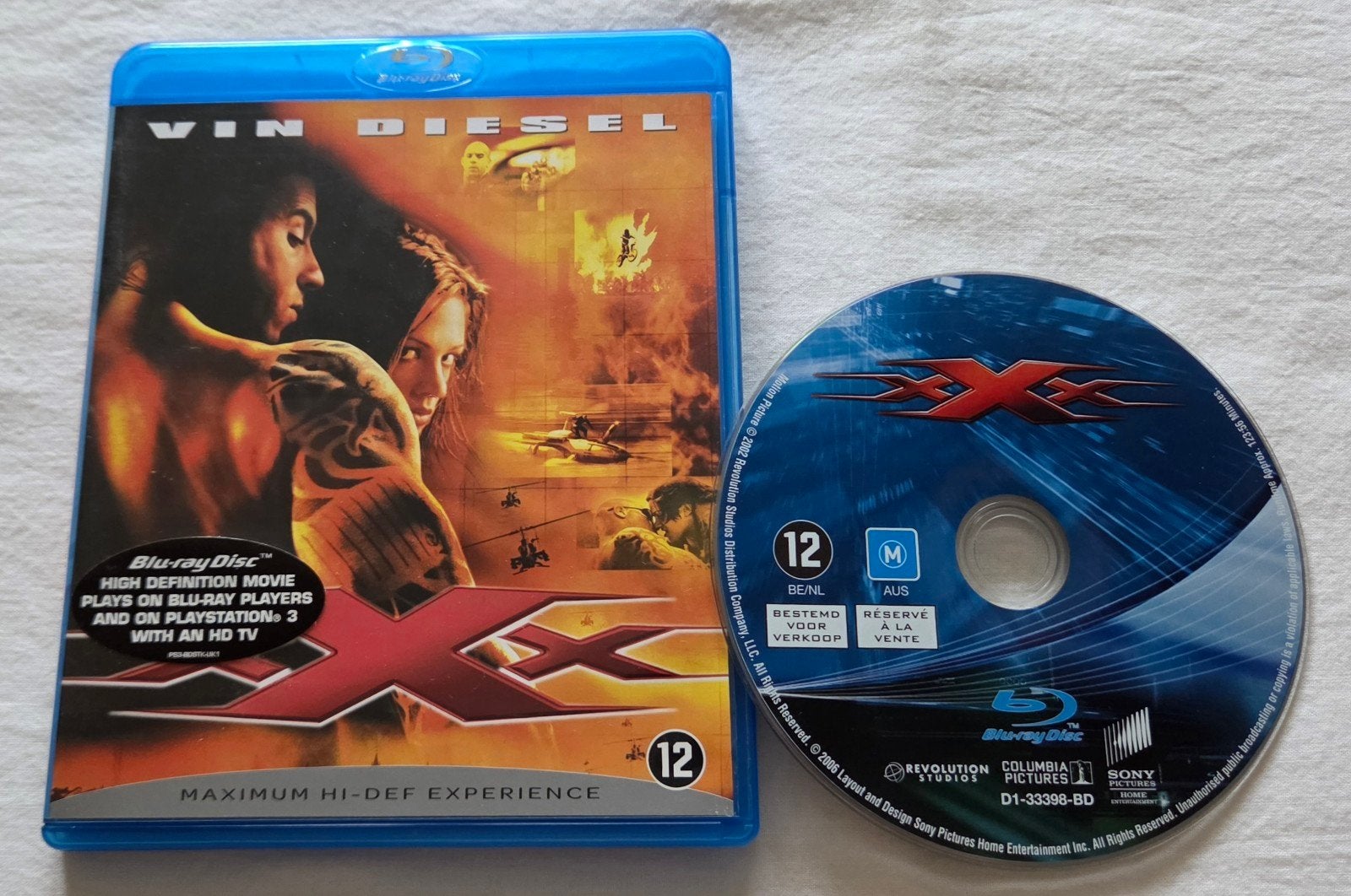 Triple XXX/Actie/Blu-ray, Ophalen of Verzenden, Zo goed als nieuw, Actie