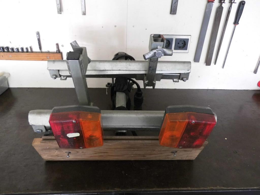 Compacte fietsdrager, Auto diversen, Fietsendragers, Gebruikt, Trekhaakdrager, 2 fietsen, Ophalen
