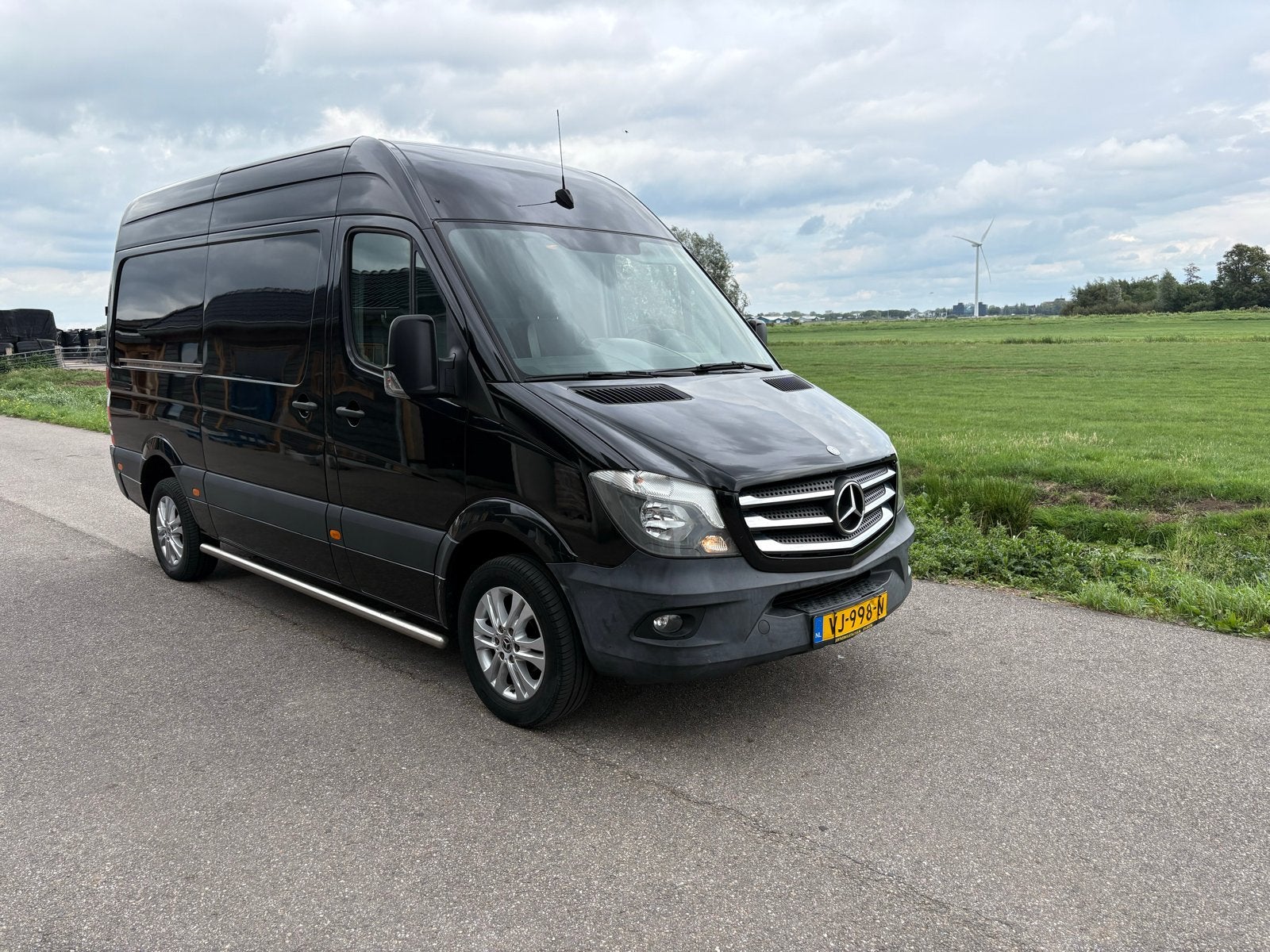Mercedes-Benz Sprinter 316 Automaat | 2014 | 233.445 km, Automaat, Achterwielaandrijving, Zwart, 4 cilinders