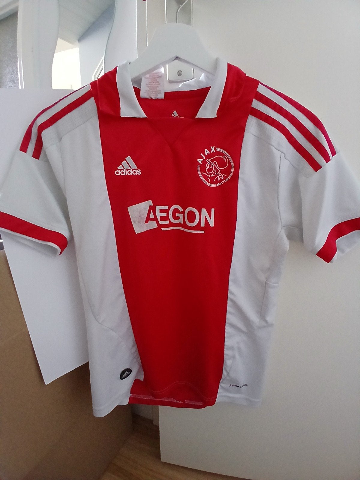 Ajax Thuisshirt 152, Sport en Fitness, Maat XS of kleiner, Ophalen of Verzenden, Shirt