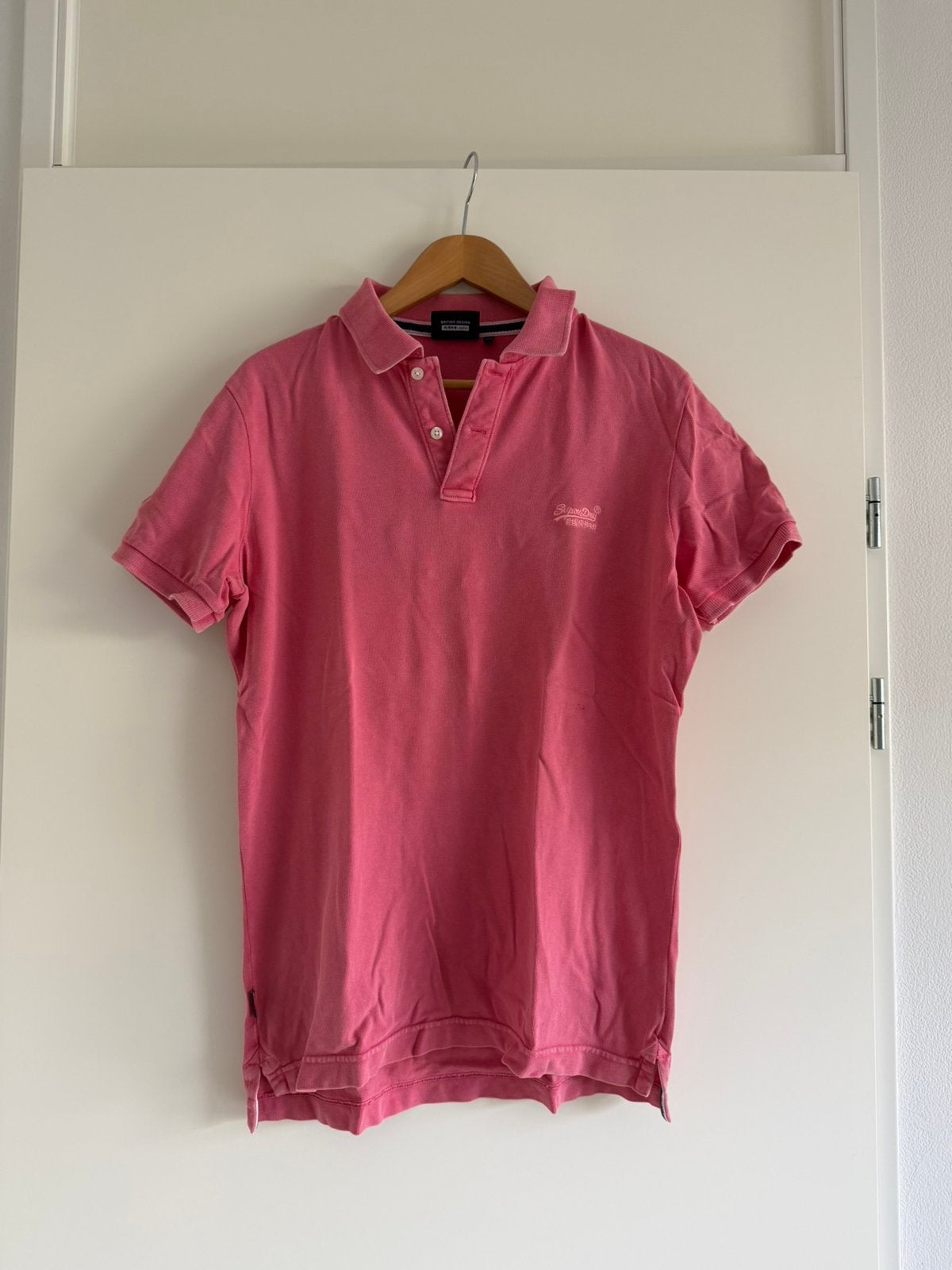 Superdry Polo Kleur Roze Maat XL, Ophalen of Verzenden, Zo goed als nieuw, Maat 56/58 (XL), Roze