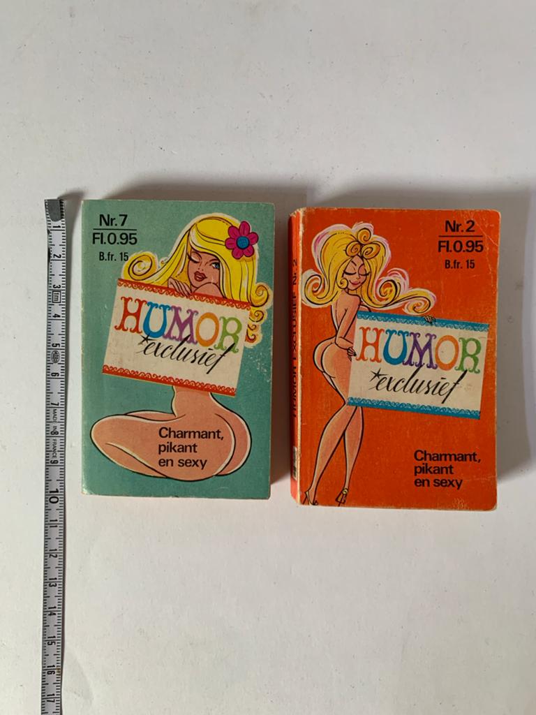 Humor Exclusief Nrs. 2 & 7 Charmant, Pikant & Sexy Romanpers, Ophalen of Verzenden, Gelezen, Cartoons